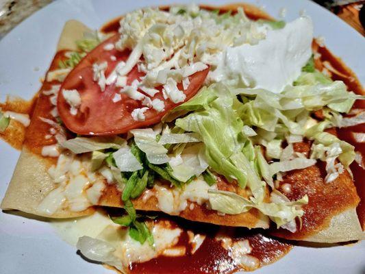 Enchiladas supreme was luke warm and bland. Would not order again.