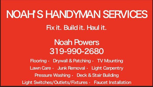 Noah’s Handyman Services