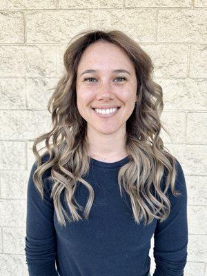 2 rows 20" weft extensions +balayage