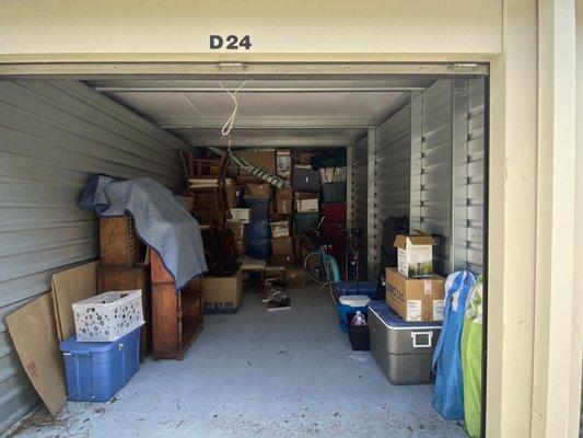 Great storage option in sunset beach. Staff at Pinnacle are great to work with.