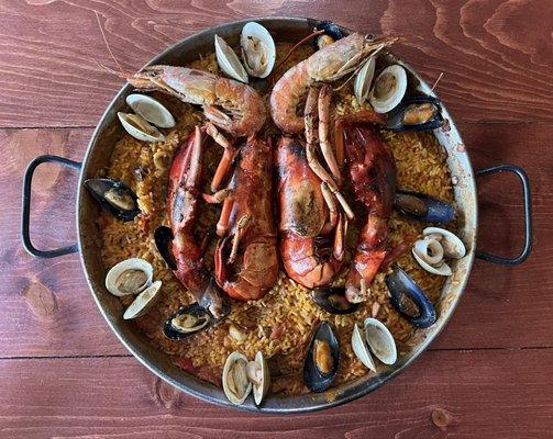 Seafood Mix With Rice