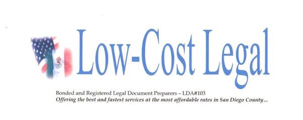 Low-Cost Legal