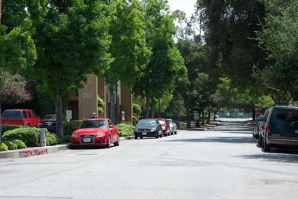 View from the street