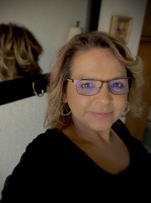 High lights and low lights with a stylish cut.