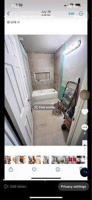 Hardie then water proof