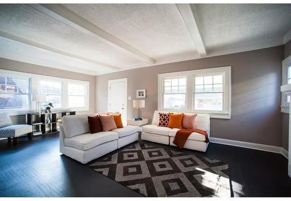 Cleaning residential home