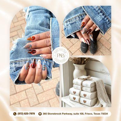 November vibes are here! Time to treat yourself to a manicure appointment. Come relax with us and get those nails looking gorgeous for all