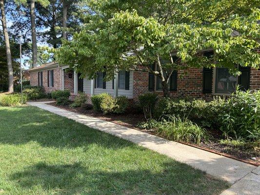 This walkway has never been cleaner. And my brick and siding is very refreshed.