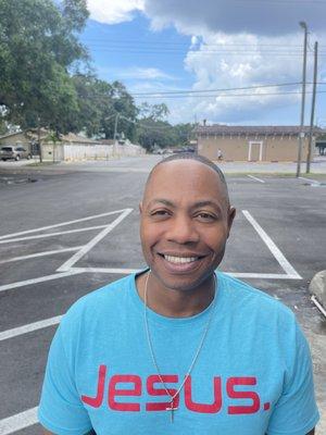 Me with a fresh cut!