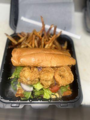 Shrimp PoBOY GREAT‼