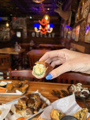 Inside the armadillo egg