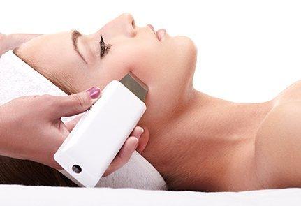 Facial ultrasonic treatment will invigorate your skin and provide you with a natural glow.