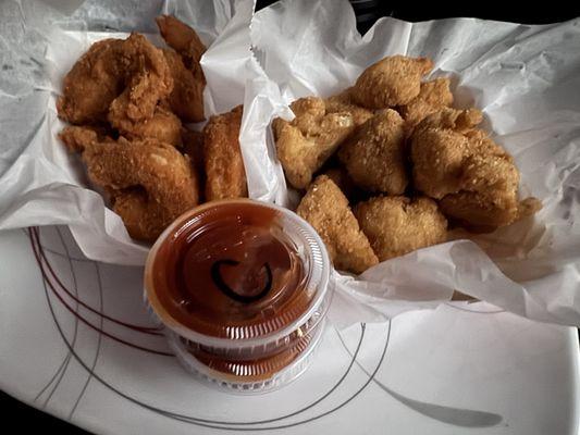 1/2 lb Shrimp and regular cauliflower chunks