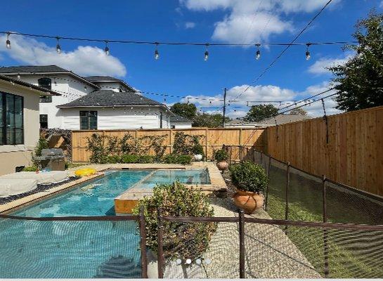 Beautiful Fence around a pool