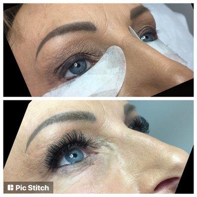 Beautiful lashes set