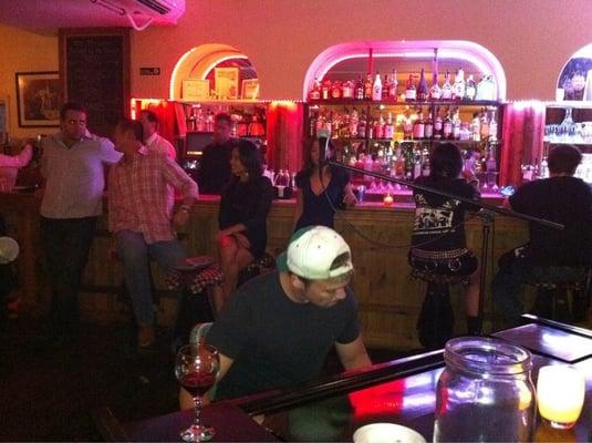 Cozy atmosphere with beautiful piano playing in the background