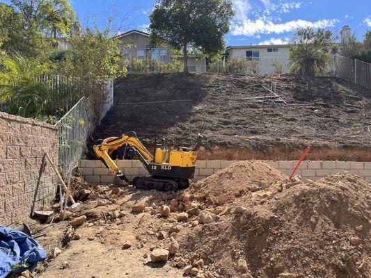 Retaining Wall Construction