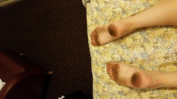 Please shampoo the carpet. It felt moist and sticky as I walked around the room.