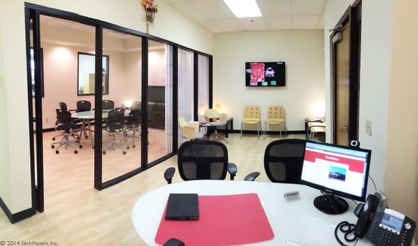 TechRoom customer reception