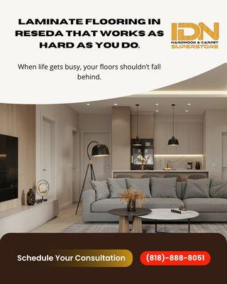At IDN Flooring, we know the right materials for Southern California homes, from high-traffic kitchens to cozy living rooms.
