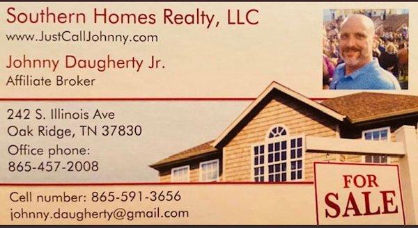 Johnny Daugherty - Southern Homes Realty