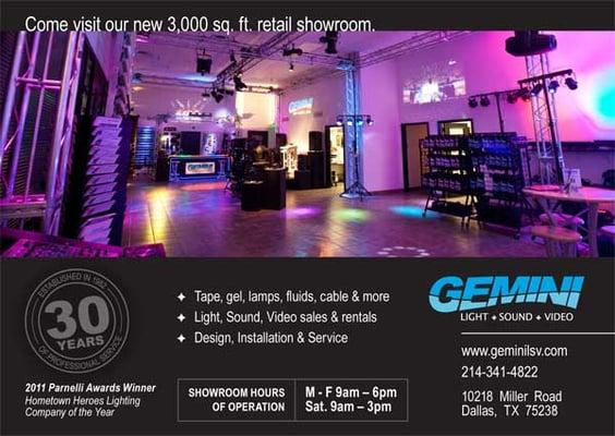 Gemini Light Sound Video