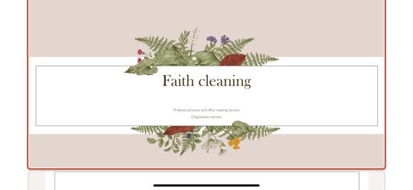 Faith Cleaning