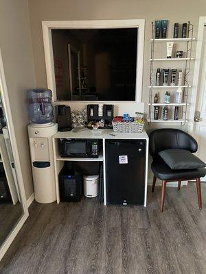 Beverages and snacks