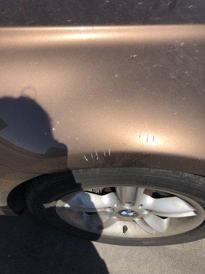 Damage done at Diamond