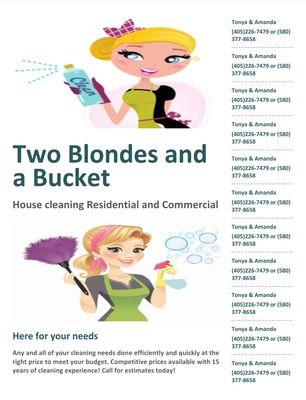 Two Blondes and a Bucket