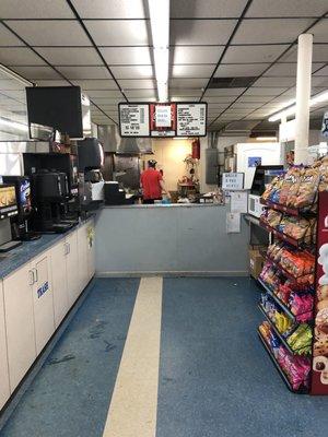 Tori's Grill counter