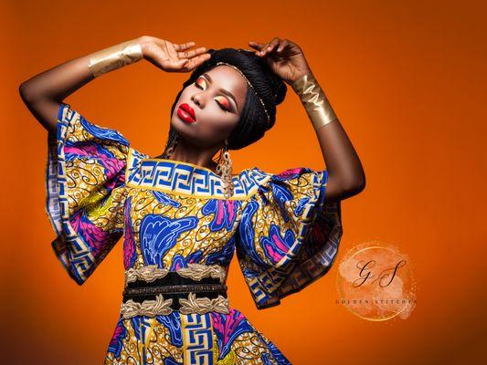 Golden Stitches: Authentic African clothing blending tradition and modern fashion. Shop online or in-store for unique, stylish designs!