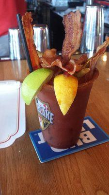 Bacon bloody with those famous Angry Beans!