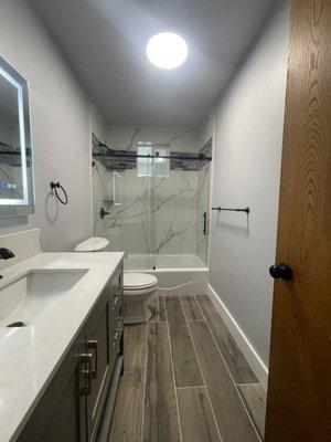 Bathroom remodel