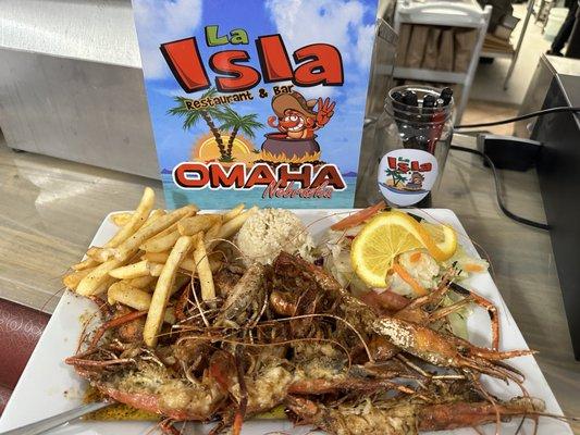 Large freshwater Prawn