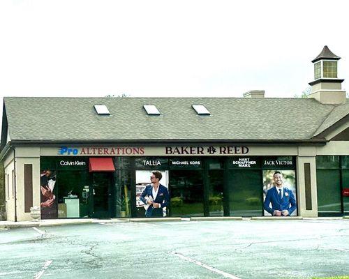 Exterior of business