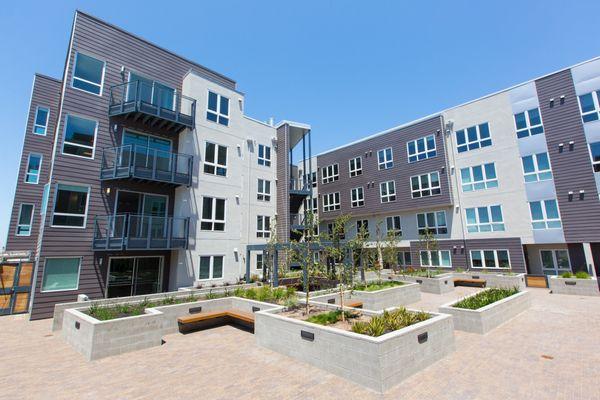 Outside view of Viewpoint Apartments in Berkeley, California