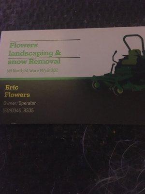 Flowers Landscaping & Snow Removal