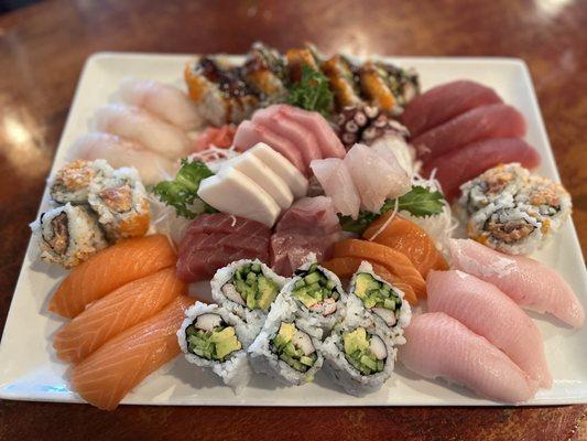 Sushi & Sashimi for three