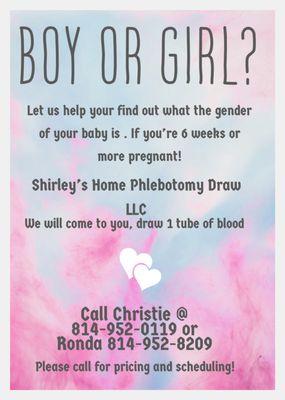 Shirley's Home Phlebotomy Draws