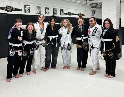 BJJ Women's only. Self defense program.