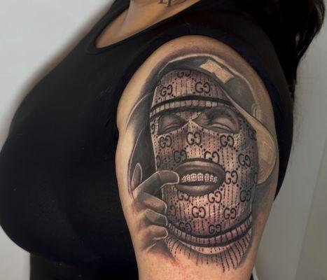 Face Portrait cover up