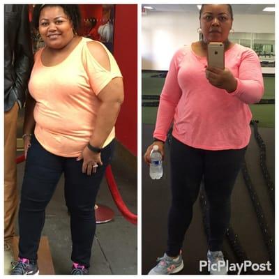 20 pounds doing our 21 day program! Great job Barbie!
