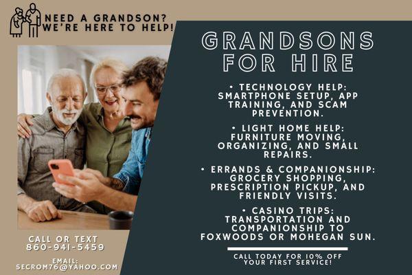 Grandsons for Hire
