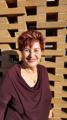 Happy lady. Many compliments on her color