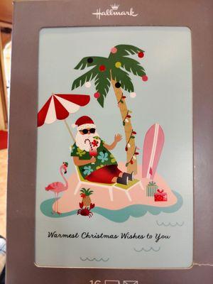 Found my Christmas cards! Aloha and Mele Kalikimaka!