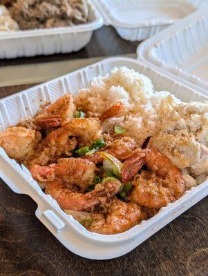 Garlic Shrimp Plate