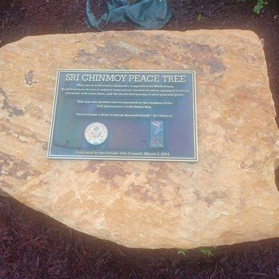 Sri Chinmoy Peace Tree