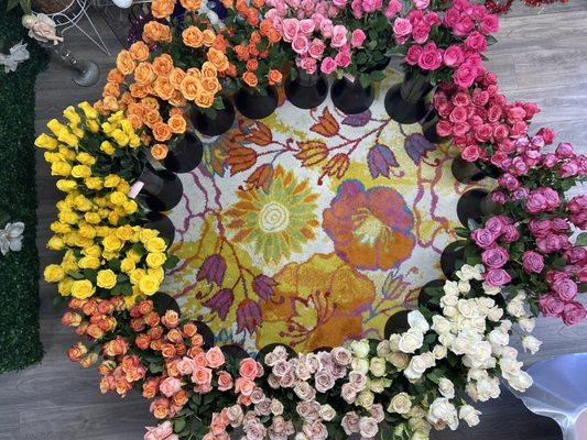 More than just red roses! We love all the colors!!