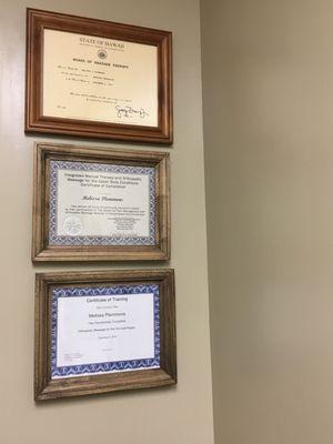 I love continuing my education to better serve my clients!